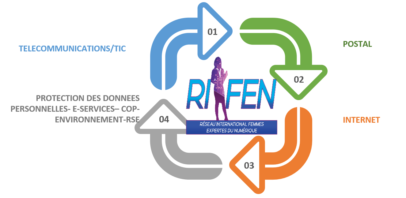 Schéma des domaines d’intervention du RIFEN